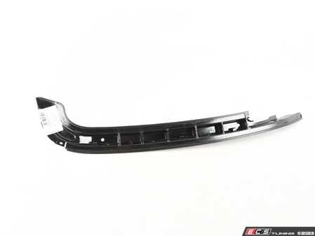 ES#319790 - 1K3831299H - Retaining Strip - Left - Large plastic strip on the rear of the outer edge of the door - Genuine Volkswagen Audi - Volkswagen