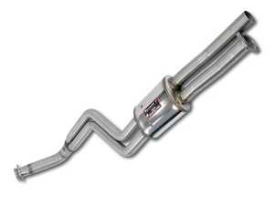 ES#4698393 - 840302 - Mercedes C126 560SEC Downpipe  - Replaces Catalytic Converter - Single Pipe, Crossover Design Manifold - Supersprint - Mercedes Benz