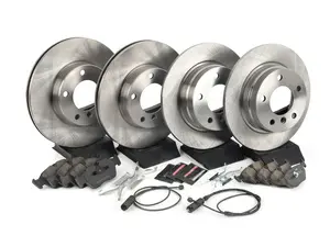 Autospecialty Stock Replacement Brake Kit - Front and Rear