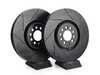 ES#4698891 - 8N0615301B-SKT1 - Performance Front Brake Service Kit - Featuring ECS V5 Slotted rotors and Hawk HPS pads - Assembled By ECS - Audi