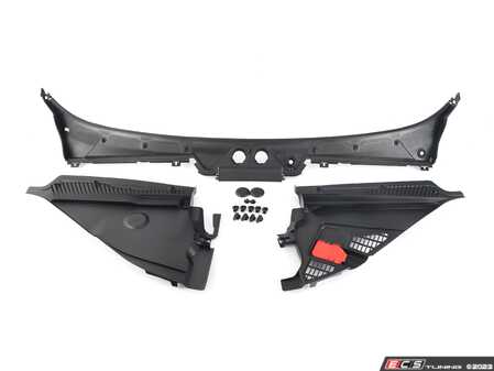 ES#3648522 - 517172406722KT - Windshield Cowl Replacement Kit - Everything you need to replace your aging or broken cowl. - Genuine BMW - BMW