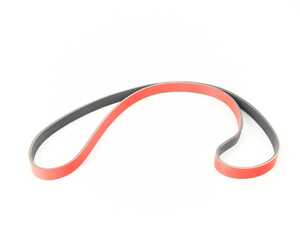 ES#4661031 - 6PK1548 - Performance Kevlar Reinforced Accessory Belt - N62 N73 - Our Red Kevlar accessory Belts are both an aesthetic improvement and a performance alternative to a traditional belt. - ECS - BMW