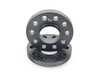 ES#4043208 - EMDSPACER20665 - EMD Auto 20mm Wheel Spacers - Pair - Manufactured out of high quality 6061-T6 aluminum, and black anodized for corrosion resistance - 5x112, 66.5 Center Bore - Emmanuele Design - Audi