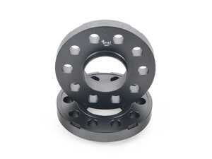 ES#4043208 - EMDSPACER20665 - EMD Auto 20mm Wheel Spacers - Pair - Manufactured out of high quality 6061-T6 aluminum, and black anodized for corrosion resistance - 5x112, 66.5 Center Bore - Emmanuele Design - Audi