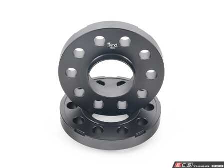ES#4043208 - EMDSPACER20665 - EMD Auto 20mm Wheel Spacers - Pair - Manufactured out of high quality 6061-T6 aluminum, and black anodized for corrosion resistance - 5x112, 66.5 Center Bore - Emmanuele Design - Audi