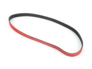 ES#4661028 - 6PK1130 - Performance Kevlar Reinforced Accessory Belt - Our Red Kevlar accessory Belts are both an aesthetic improvement and a performance alternative to a traditional belt. - ECS - Audi Volkswagen
