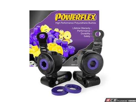 ES#4698828 - PFF5K-201 - MINI R55/R56/R57/R58/R59 Front Control Arm - Rear Bushings With Brackets - Improves handling and control upgrade to a more engaging driving experience - Powerflex - MINI