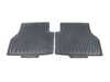 ES#3572127 - 4K0061511041 - Rear Rubber Floor Mat Set - Black - Extremely durable all weather mats to protect your carpet - Genuine Volkswagen Audi - Audi