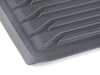 ES#3572127 - 4K0061511041 - Rear Rubber Floor Mat Set - Black - Extremely durable all weather mats to protect your carpet - Genuine Volkswagen Audi - Audi
