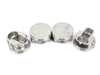 ES#4423031 - 329248 - JE Performance Forged Piston Set - Includes rings, wire locks, and 21mm wrist pins - 83.0mm bore (0.5mm overbore), 92.8mm stroke (stock) - JE Piston - Audi Volkswagen