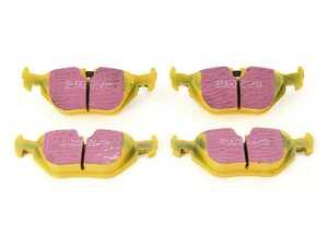 ES#520709 - DP41079R - Yellowstuff Pad Set - Rear - EBC's premium sport street pad that offers high friction levels and heat fade resistance - EBC - BMW
