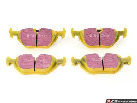 ES#520709 - DP41079R - Yellowstuff Pad Set - Rear - EBC's premium sport street pad that offers high friction levels and heat fade resistance - EBC - BMW