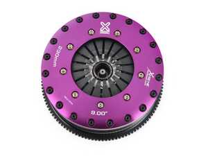 ES#4689881 - XKBM23595-2G - 9" Twin Disc Clutch and Flywheel Kit - Solid Organic Discs - Designed specifically for high horsepower, street driven vehicles, the 9" twin disc organic is the ultimate street clutch. Rated for 890 ft-lb! - XClutch - BMW