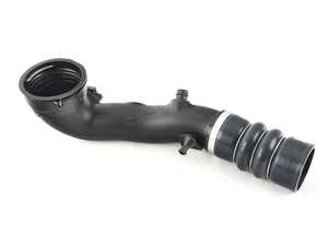 ES#2159225 - 13717588268 - Charge Pipe - Upper Section - Part of the charge pipe running from the throttle body to the lower charge pipe that connects to the intercooler - Genuine BMW - BMW
