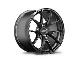 ES#4846332 - vs5rs19911112bKT - 19" Apex VS-5RS Wheels - Staggered Set Of Four - 19x9 ET34 5x112 57.1CB / 19x11 ET38 5x112 66.6CB - Satin Black - APEX Wheels - Audi