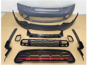 ES#4699123 - R60JCWBodyKIt - R60/R61 MINI Countryman/Pacman Front JCW Style Bumper Kit  - Front JCW style grille, bumper, and splitter/spoiler - ECS - MINI