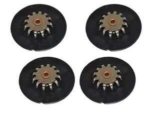 ES#4699133 - 96435109602KT - Front Brake Pad Damping Plate - Set Of Four - For 40mm piston - Two required per caliper - Hamburg Tech - Porsche