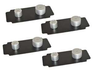 ES#4699140 - 99635108901KT - Front Brake Pad Damping Plate - Set Of Four - Front brake pad shim - 4 required - Hamburg Tech - Porsche