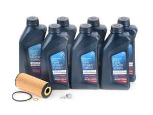 ES#4622492 - 11137535106-4KT - Genuine BMW Oil Change Kit / Inspection I - S58 - 5W30 - A complete service kit that includes the alternative 5W30 oil. - Genuine BMW - BMW