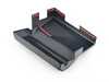 ES#4630029 - 014998LA01 - MK8 GTI / Golf R & 8Y A3 / S3 Fuse Box / ECU Cover - Textured Black - Cover the unsightly ECU bracket and fuse box lid with our OE-appearance textured black fuse box overlay - ECS - Audi Volkswagen