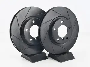 Front V5 Slotted Brake Rotors - Set (307x24)