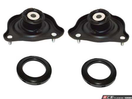 ES#4699334 - 99634398015KT1 - Front Upper Strut Mount Kit - With Bearings - Featuring Hamburg Technic Front Upper Strut Mounts Left & Right with Bearings - Hamburg Tech - Porsche