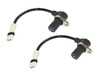 ES#4699311 - 99660640600KT - ABS Speed Sensor - Set Of 2 - Featuring Hamburg Technic Set of Two for Front or Rear Axle, Located at each wheel hub - Hamburg Tech - Porsche