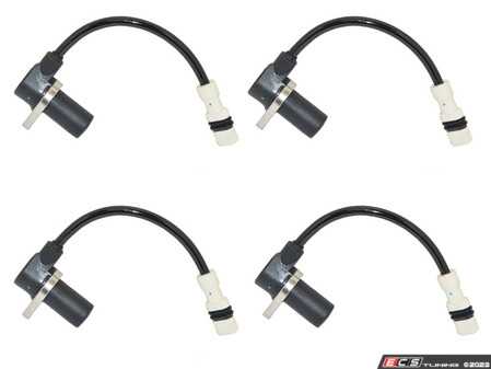 ES#4699312 - 99660640600KT1 - ABS Speed Sensor - Set Of 4 - Featuring Hamburg Technic Set of Four for Front & Rear Axle, Located at each wheel hub - Hamburg Tech - Porsche