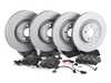 ES#4460882 - 8w0615301p3KT - Front And Rear Brake Service Kit - With Zimmermann rotors and ECS DD23 "Daily Driver" ceramic pads. - Assembled By ECS - Audi