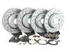 ES#4674546 - 3411K2283802AKT -  Front & Rear Brake Service Kit - Everything you need to service your brakes in one kit. Featuring Zimmermann rotors and ECS DD23 Daily Driver ceramic pads - Assembled By ECS - BMW