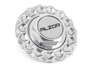 ES#4781236 - 010cap - Style 010 Center Cap Silver - Priced Each  - Replacement threaded style center cap for Style 010 Wheels - Alzor - 