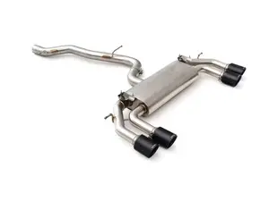 MK8 Golf R Catback Exhaust System & Luft-Technik Intake System - With Heatshield 
