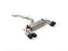 ES#4707557 - 033551LA01 - MK8 Golf R Catback Exhaust System  - In-house engineered for VW Golf R enthusiasts! Featuring T304 SS Tig-welded 3.0" tubing, a resonated or non-resonated center section and a valved muffler assembly. - ECS - Volkswagen