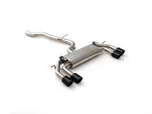ES#4707557 - 033551LA01 - MK8 Golf R Catback Exhaust System  - In-house engineered for VW Golf R enthusiasts! Featuring T304 SS Tig-welded 3.0" tubing, a resonated or non-resonated center section and a valved muffler assembly. - ECS - Volkswagen