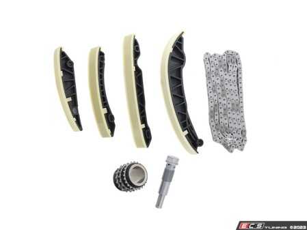 ES#4674393 - 90001502 - M156 Timing Chain Kit  - Includes Timing Chain, (4) Guide Rails, Crankshaft Sprocket, and Timing Chain Tensioner - Iwis - Mercedes Benz