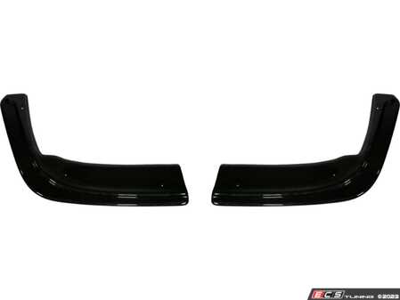 ES#4699492 - E46M3RRSPL - MX Designed E46 Carbon Fiber Rear Splitters - Fiber-reinforced polymer and a glossy carbon fiber coating - Suvneer - BMW