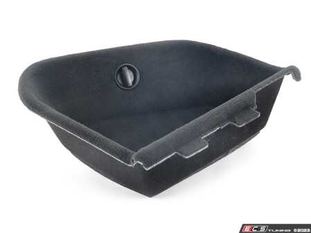 ES#4059947 - 4K8863991A87A - Audi Trunk Trim Panel Insert / Interior Quarter Panel Access Cover - Genuine Volkswagen Audi - Audi
