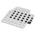ES#4699675 - F60.Silver - 991/981/718 Driver Sider Floor Board - Silver - Give your late model a touch of the "RS" with these new aluminum floorboards! - Rennline - Porsche