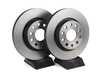 ES#4490218 - 5c0615301cKT - Front UV Coated Brake Rotors - Pair (280x22) - Features Brembo's special UV paint treatment that guarantees superior corrosion resistance. - Brembo - Volkswagen