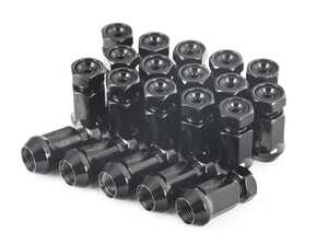 ES#3189609 - 712-645A - 19mm Race Style Lug Nuts - Pack of 20 - Unique style for studded hub applications. M14x1.5 - Dorman - Audi Volkswagen
