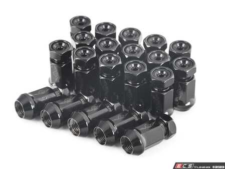 ES#3189609 - 712-645A - 19mm Race Style Lug Nuts - Pack of 20 - Unique style for studded hub applications. M14x1.5 - Dorman - Audi Volkswagen