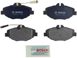 ES#4701329 - BP987 - Front Brake Pad Set - Featuring Bosch QuietCast Brake Pads, Includes Wear Sensor & Brake Lube - Bosch - Mercedes Benz
