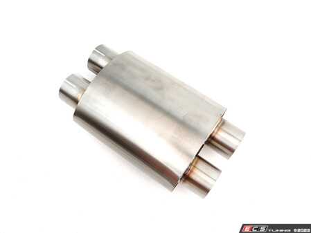 ES#4475816 - 008553ECS11-01 - ECS Tuning Exhaust Resonator Section - Universal - Universal resonator section, can also be used to change out your ECS Tuning B8/8.5 S/S5 or B9 A4/S4 Valved Exhaust from non-resonated to resonated! - ECS - Audi Volkswagen Mercedes Benz MINI Porsche