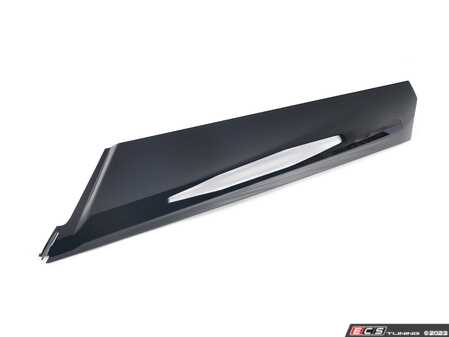 ES#3083317 - 51137356298 - A - Pillar Black Trim Cover - Right  - Replace your cracked or broken front trim - Genuine MINI - MINI