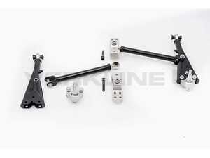 ES#4701681 - WAS-011 - Adjustable Tubular Front Race Control Arms - With Modified Kinematics - Provides increased stiffness and extra adjustment over factory control arms - Verkline - Audi Volkswagen
