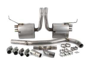 ES#4698805 - SSXVW722 - 76mm Non-Resonated Non-Valved Catback  - Improve the sound and aesthetics from the OE exhaust - Milltek Sport - Volkswagen