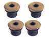 ES#4707635 - 95134104101KT - Front Wishbone Rear Bushings - Set - Featuring Hamnburg Techinc Set of (4) Four, Fits Left & Right Sides - Hamburg Tech - Porsche