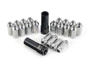 ES#4683822 - MMLG-15-20LSL - Mishimoto Aluminum Locking Lug Nuts Set - M12x1.5 - Silver - Fits vehicles equipped with M12x1.5 wheel studs - Mishimoto - BMW MINI