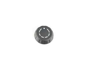 ES#4575574 - 99764220201A05 - Rotary Knob - Black Matte - Right radio control knob for PCM 2&3 - Genuine Porsche - Porsche