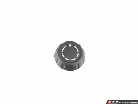 ES#4575574 - 99764220201A05 - Rotary Knob - Black Matte - Right radio control knob for PCM 2&3 - Genuine Porsche - Porsche